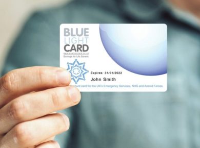 Blue Light Discount Card